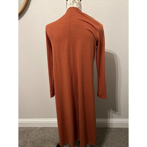 EUC Lularoe Rust Orange Sarah Duster Cardigan Sweater Women's Size Small******** - Picture 4 of 6